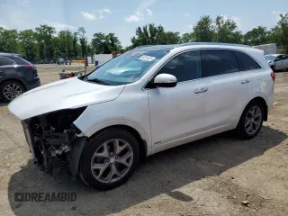 2016 Kia Sorento SX with VIN 5XYPKDA55GG129527, listed as a Copart auction lot 60513425 with 100,630 mi miles and Salvage title. Bid and sale history available at DreamBid. Image 1.