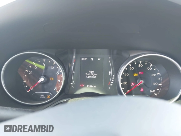 2019 Jeep Compass Latitude with VIN 3C4NJCBB9KT613016, listed as a IAAI auction lot 42570739 with 41,944 mi miles and . Bid and sale history available at DreamBid. Image 7.