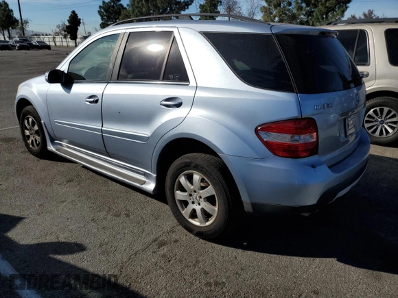 2007 Mercedes-Benz M 350 with VIN 4JGBB86E07A225619, listed as a Copart auction lot 42448025 with 113,221 mi miles and Salvage Title. Bid and sale history available at DreamBid. Image 2.