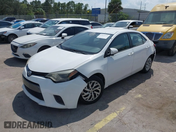 2015 Toyota Corolla L z VIN 5YFBURHE3FP271683, wystawiony jako IAAI lot #37424533 z przebiegiem 153 438 mil mil oraz . Historia ofert i sprzedaży dostępna na DreamBid. Obrazek 2.