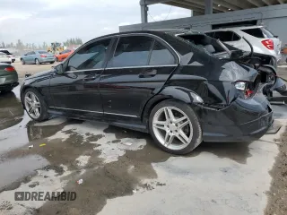2010 Mercedes-Benz C 300 Sport with VIN WDDGF5EBXAF414136, listed as a Copart auction lot 50568495 with 157,542 mi miles and Salvage Title. Bid and sale history available at DreamBid. Image 2.