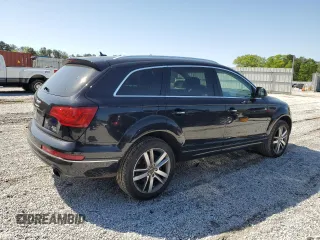 2014 Audi Q7 3.0T Premium Plus with VIN WA1LGAFE6ED013461, listed as a Copart auction lot 52527835 with 139,474 mi miles and Clean Title. Bid and sale history available at carsss.com. Image 3.