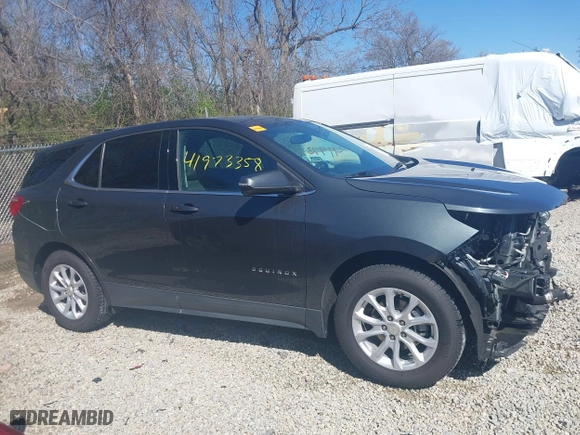 2019 Chevrolet Equinox LT with VIN 3GNAXKEV6KS503745, listed as a IAAI auction lot 41973358 with 53,353 mi miles. Bid and sale history available at carsss.com. Image 14.