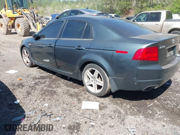 2004 Acura TL with VIN 19UUA66254A055751, listed as a IAAI auction lot 42000133 with 231,872 mi miles. Bid and sale history available at carsss.com. Image 3.