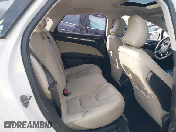 2015 Ford Fusion Titanium with VIN 3FA6P0K92FR274994, listed as a IAAI auction lot 41402325 with 157,332 mi miles. Bid and sale history available at carsss.com. Image 8.