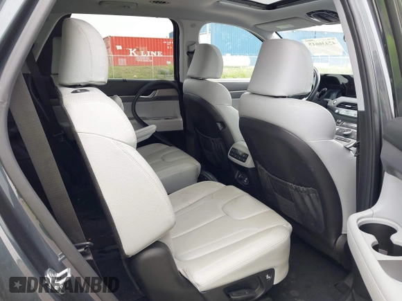 2021 Hyundai Palisade SEL with VIN KM8R4DHE0MU205427, listed as a IAAI auction lot 42436615 with 53,759 mi miles and . Bid and sale history available at DreamBid. Image 8.
