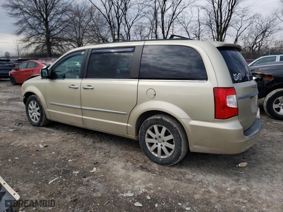 2011 Chrysler Town & Country Touring-L with VIN 2A4RR8DG4BR780610, listed as a Copart auction lot 47166125 with 198,340 mi miles and Salvage Title. Bid and sale history available at carsss.com. Image 2.