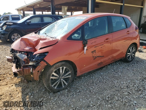 2018 Honda Fit EX with VIN 3HGGK5H89JM719103, listed as a Copart auction lot 59044255 with Not provided miles and Salvage title. Bid and sale history available at DreamBid. Image 1.