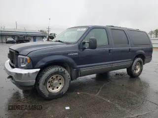 2001 Ford Excursion XLT z VIN 1FMNU40F01EC44401, wystawiony jako Copart lot #42563325 z przebiegiem 463 912 mil mil oraz Czysty tytuł • Clean title. Historia ofert i sprzedaży dostępna na DreamBid. Obrazek 1.