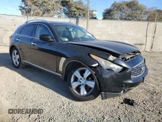 2010 Infiniti FX with VIN JN8AS1MU5AM802317, listed as a Copart auction lot 41622005 with 144,430 mi miles and Salvage title. Bid and sale history available at DreamBid. Image 4.