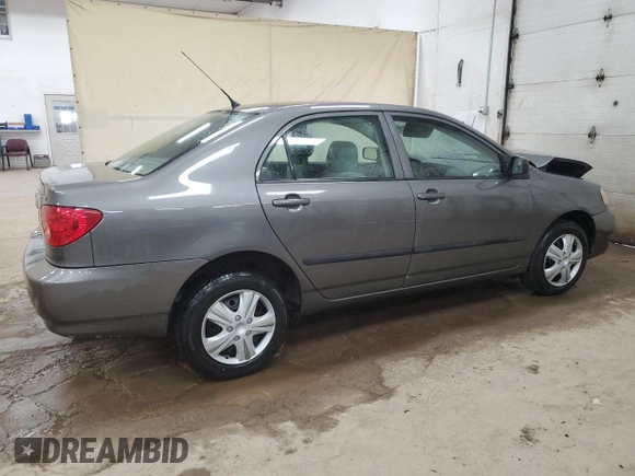 2008 Toyota Corolla CE with VIN 2T1BR32E98C871408, listed as a Copart auction lot 52046835 with 225,532 mi miles and Clean Title. Bid and sale history available at DreamBid. Image 3.