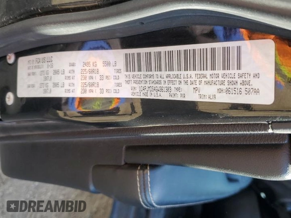 2016 Jeep Cherokee Limited с VIN 1C4PJMDS4GW361303, выставлен на аукционе Copart как лот 45993105 с пробегом 91 348 миль миль и Чистый • Clean title. История ставок и продаж доступна на DreamBid. Изображение 12.