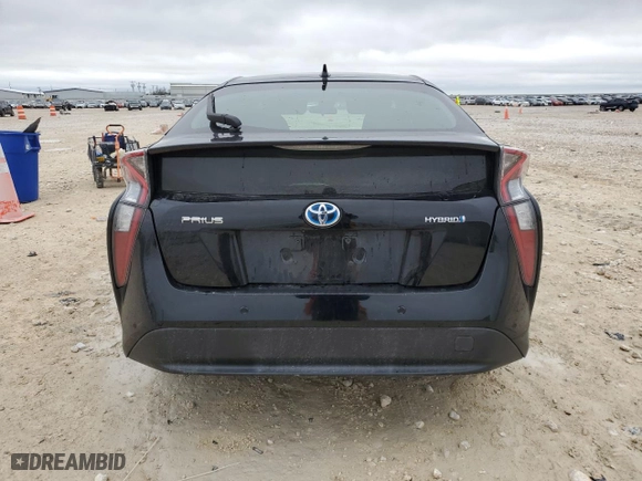 2017 Toyota Prius Two with VIN JTDKBRFU1H3563814, listed as a Copart auction lot 51795855 with 73,752 mi miles and Salvage Title. Bid and sale history available at carsss.com. Image 6.