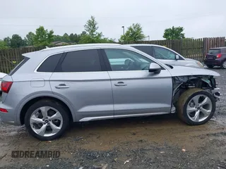 2022 Audi Q5 S line Premium Plus with VIN WA1EAAFY7N2002131, listed as a IAAI auction lot 42496307 with 25,840 mi miles and . Bid and sale history available at DreamBid. Image 13.