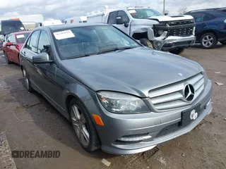 2011 Mercedes-Benz C C 300 Sport with VIN WDDGF8BB4BR162809, listed as a IAAI auction lot 41543929 with 128,161 mi miles. Bid and sale history available at carsss.com. Image 1.