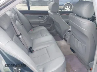 2001 BMW 7 Series 740i with VIN WBAGG834X1DN87354, listed as a IAAI auction lot 42749277 with Not provided miles and . Bid and sale history available at DreamBid. Image 8.