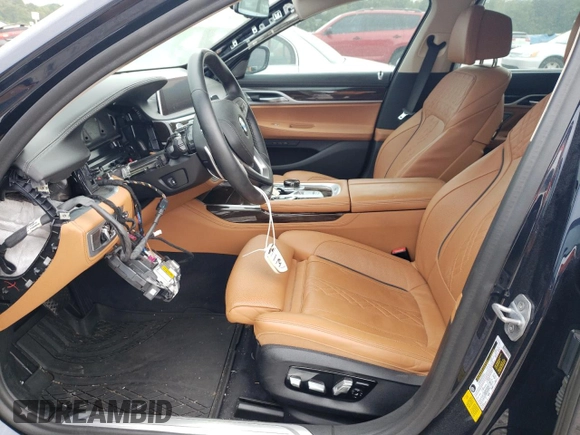 2020 BMW 7 Series 740i with VIN WBA7T2C04LCD29459, listed as a Copart auction lot 69091923 with 0 mi miles. Bid and sale history available at carsss.com. Image 7.