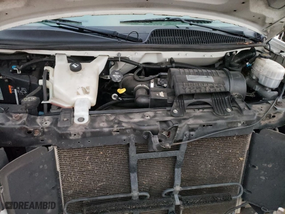 2019 GMC Savana Cargo Van with VIN 1GTW7AFG6K1314555, listed as a Copart auction lot 84902994 with 258,571 mi miles and Salvage Title. Bid and sale history available at carsss.com. Image 12.