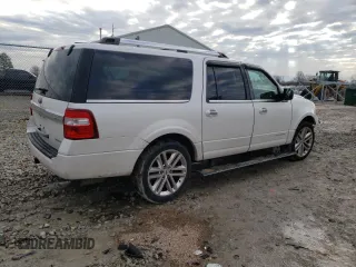 2016 Ford Expedition EL Platinum with VIN 1FMJK1MT1GEF16840, listed as a Copart auction lot 84180904 with 151,842 mi miles and Clean Title. Bid and sale history available at carsss.com. Image 3.