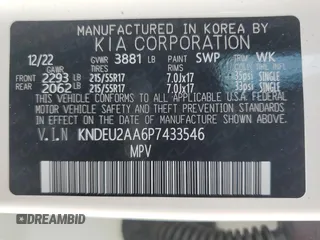 2023 Kia Seltos S z VIN KNDEU2AA6P7433546, wystawiony jako Copart lot #56454695 z przebiegiem 42 935 mil mil oraz Szkoda całkowita • Salvage title. Historia ofert i sprzedaży dostępna na DreamBid. Obrazek 14.