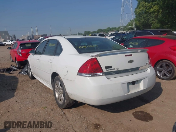 2011 Chevrolet Impala LT Fleet with VIN 2G1WG5EK7B1200757, listed as a IAAI auction lot 42402224 with 128,006 mi miles and . Bid and sale history available at DreamBid. Image 3.