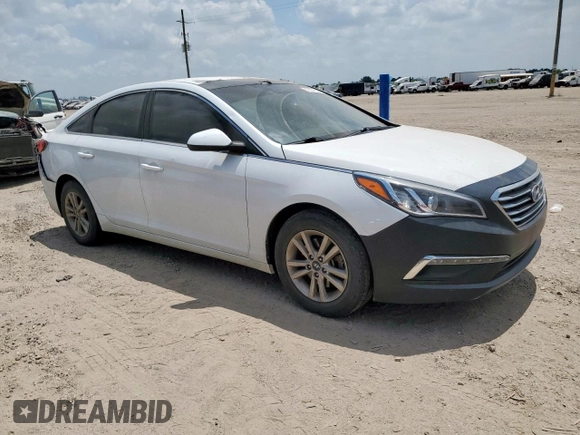 2015 Hyundai Sonata SE z VIN 5NPE24AF0FH004426, wystawiony jako Copart lot #57031915 z przebiegiem 73 493 mil mil oraz Szkoda całkowita • Salvage title. Historia ofert i sprzedaży dostępna na DreamBid. Obrazek 4.