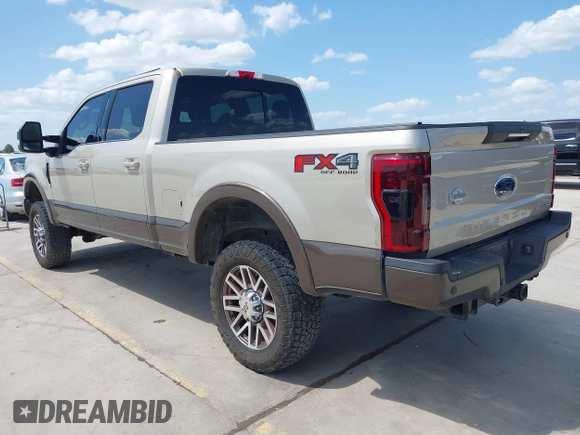 2017 Ford F-250 Lariat with VIN 1FT7W2B60HED84497, listed as a IAAI auction lot 42412777 with 98,934 mi miles and . Bid and sale history available at DreamBid. Image 3.