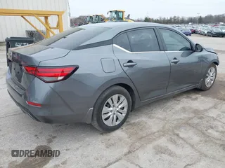 2020 Nissan Sentra S with VIN 3N1AB8BV2LY255414, listed as a IAAI auction lot 41822354 with 46,824 mi miles. Bid and sale history available at carsss.com. Image 4.