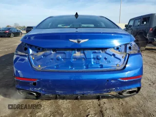 2020 Genesis G80 3.8L with VIN KMTFN4JE6LU328793, listed as a Copart auction lot 42921135 with 61,063 mi miles and Salvage Title. Bid and sale history available at DreamBid. Image 6.