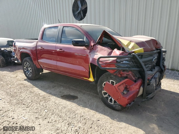 2023 Chevrolet Colorado 4WD Z71 with VIN 1GCPTDEK3P1187987, listed as a Copart auction lot 68275104 with 0 mi miles and Salvage Title. Bid and sale history available at carsss.com. Image 4.