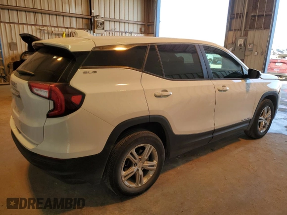 2022 GMC Terrain SLE z VIN 3GKALMEV8NL299954, wystawiony jako Copart lot #49886335 z przebiegiem 25 992 mil mil oraz Szkoda całkowita • Salvage title. Historia ofert i sprzedaży dostępna na DreamBid. Obrazek 3.