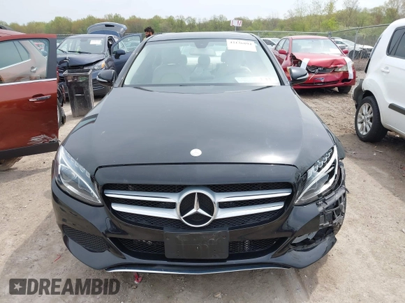 2015 Mercedes-Benz C C 300 Luxury with VIN 55SWF4KBXFU040013, listed as a IAAI auction lot 42136894 with 123,460 mi miles. Bid and sale history available at carsss.com. Image 13.