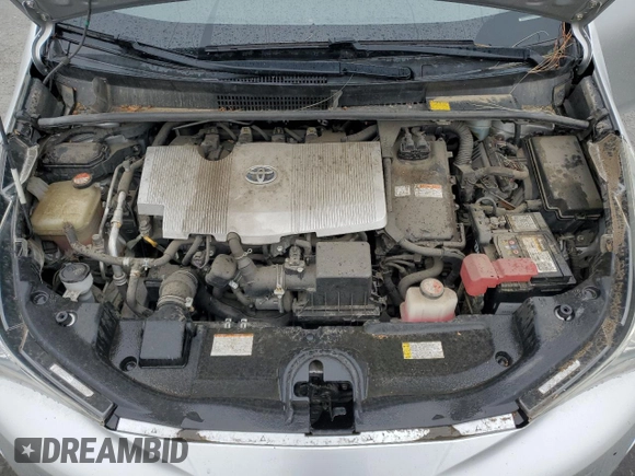 2016 Toyota Prius Two with VIN JTDKBRFU1G3011017, listed as a Copart auction lot 47075295 with 186,979 mi miles and Salvage Title. Bid and sale history available at carsss.com. Image 12.