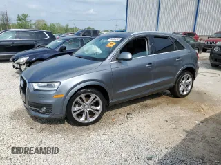 2015 Audi Q3 Premium Plus with VIN WA1EFCFSXFR000651, listed as a Copart auction lot 54905255 with Not provided miles and Salvage title. Bid and sale history available at DreamBid. Image 1.