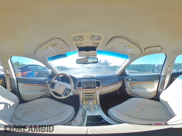 2010 Lincoln MKZ with VIN 3LNHL2GC0AR659778, listed as a Copart auction lot 52387585 with 76,655 mi miles and Salvage Title. Bid and sale history available at carsss.com. Image 12.