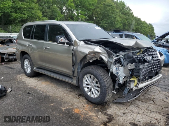 2023 Lexus GX 460 Premium with VIN JTJAM7BX3P5372275, listed as a Copart auction lot 64308925 with 31,735 mi miles and Salvage title. Bid and sale history available at DreamBid. Image 4.