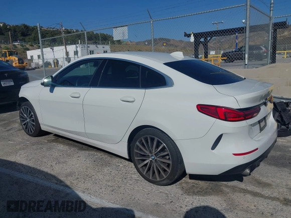 2021 BMW 2 Series 228i with VIN WBA53AK07M7J56451, listed as a IAAI auction lot 42292353 with 26,584 mi miles and . Bid and sale history available at DreamBid. Image 3.