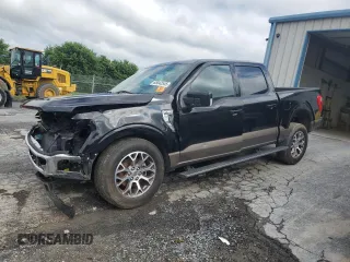 2023 Ford F-150 XL с VIN 1FTEW1C83PFA84267, выставлен на аукционе Copart как лот 65042545 с пробегом 54 508 миль миль и Списание • Salvage title. История ставок и продаж доступна на DreamBid. Изображение 1.
