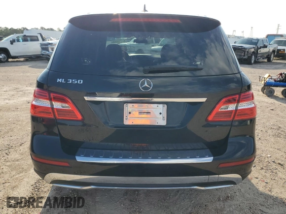 2014 Mercedes-Benz M 350 with VIN 4JGDA5JB8EA411199, listed as a Copart auction lot 55778065 with 112,674 mi miles and Salvage Title. Bid and sale history available at DreamBid. Image 6.