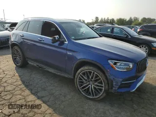 2020 Mercedes-Benz GLC with VIN WDC0G6EB9LF731630, listed as a Copart auction lot 67489814 with 54,574 mi miles and Salvage Title. Bid and sale history available at carsss.com. Image 4.
