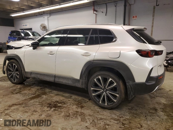 2023 Mazda CX-50 2.5 Turbo Premium Plus Package with VIN 7MMVABEY3PN117386, listed as a Copart auction lot 87626305 with 15,389 mi miles and Salvage Title. Bid and sale history available at carsss.com. Image 2.