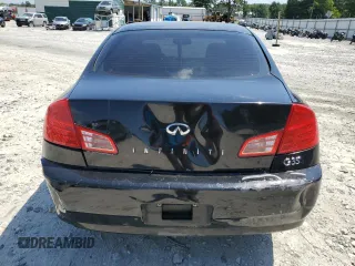 2004 Infiniti G35 w/Leather with VIN JNKCV51E64M110490, listed as a Copart auction lot 63454464 with 276,137 mi miles and Salvage Title. Bid and sale history available at DreamBid. Image 6.