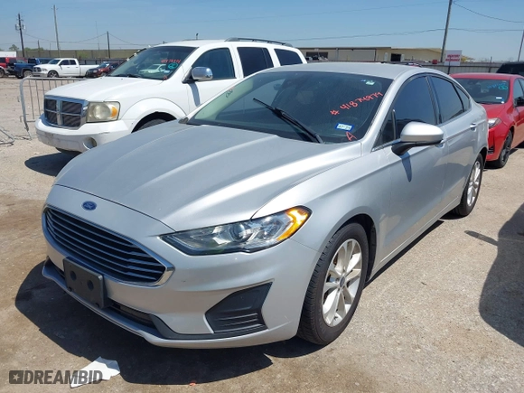 2019 Ford Fusion SE with VIN 3FA6P0HD1KR133095, listed as a IAAI auction lot 41874979 with 94,504 mi miles. Bid and sale history available at carsss.com. Image 18.