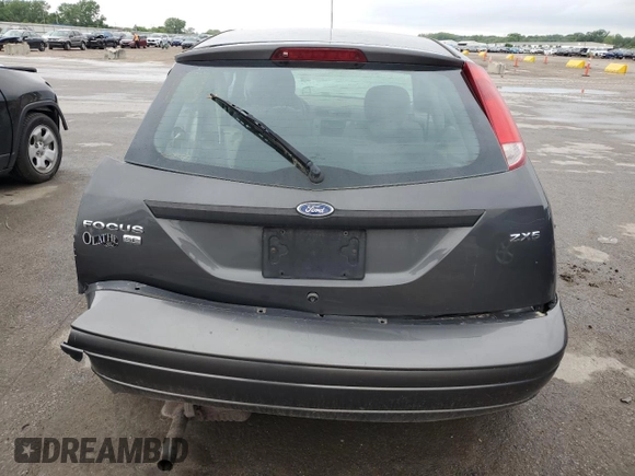 2005 Ford Focus S with VIN 3FAFP37N75R120187, listed as a Copart auction lot 57390605 with 163,547 mi miles and Salvage title. Bid and sale history available at DreamBid. Image 6.