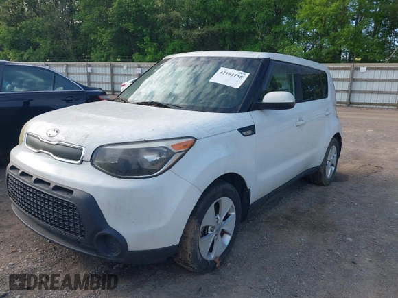 2014 Kia Soul with VIN KNDJN2A20E7011516, listed as a IAAI auction lot 42101150 with 118,288 mi miles. Bid and sale history available at carsss.com. Image 2.