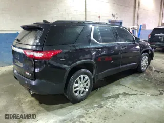 2021 Chevrolet Traverse LT Cloth with VIN 1GNEVGKW0MJ262173, listed as a Copart auction lot 46700475 with 50,532 mi miles and Salvage Title. Bid and sale history available at carsss.com. Image 3.