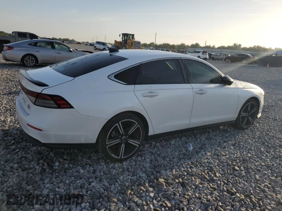 2023 Honda Accord Sport z VIN 1HGCY2F53PA038865, wystawiony jako Copart lot #54108545 z przebiegiem 27 744 mil mil oraz Szkoda całkowita • Salvage title. Historia ofert i sprzedaży dostępna na DreamBid. Obrazek 3.