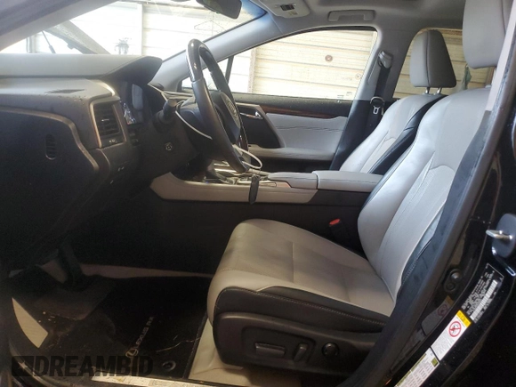 2017 Lexus RX 350 with VIN 2T2BZMCA9HC088442, listed as a Copart auction lot 58312065 with 107,520 mi miles and Salvage title. Bid and sale history available at DreamBid. Image 7.