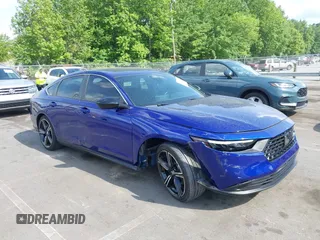 2023 Honda Accord Sport z VIN 1HGCY2F59PA000556, wystawiony jako IAAI lot #42172292 z przebiegiem 11 189 mil mil oraz . Historia ofert i sprzedaży dostępna na DreamBid. Obrazek 1.