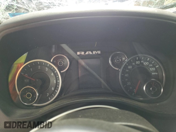 2024 Ram 1500 Big Horn z VIN 1C6SRFBT8RN131421, wystawiony jako Copart lot #79706344 z przebiegiem Nie podano mil oraz Szkoda całkowita • Salvage title. Historia ofert i sprzedaży dostępna na DreamBid. Obrazek 9.